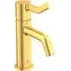 IS-Waschischarmatur-Joy-Ausld-110mm-o-Ablgarn-m-langem-Griff-Brushed-Gold-BD468A2 gallery number 2